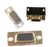 Conectores SUB-D 15 Pines Alta Densidad Hembra (VGA)